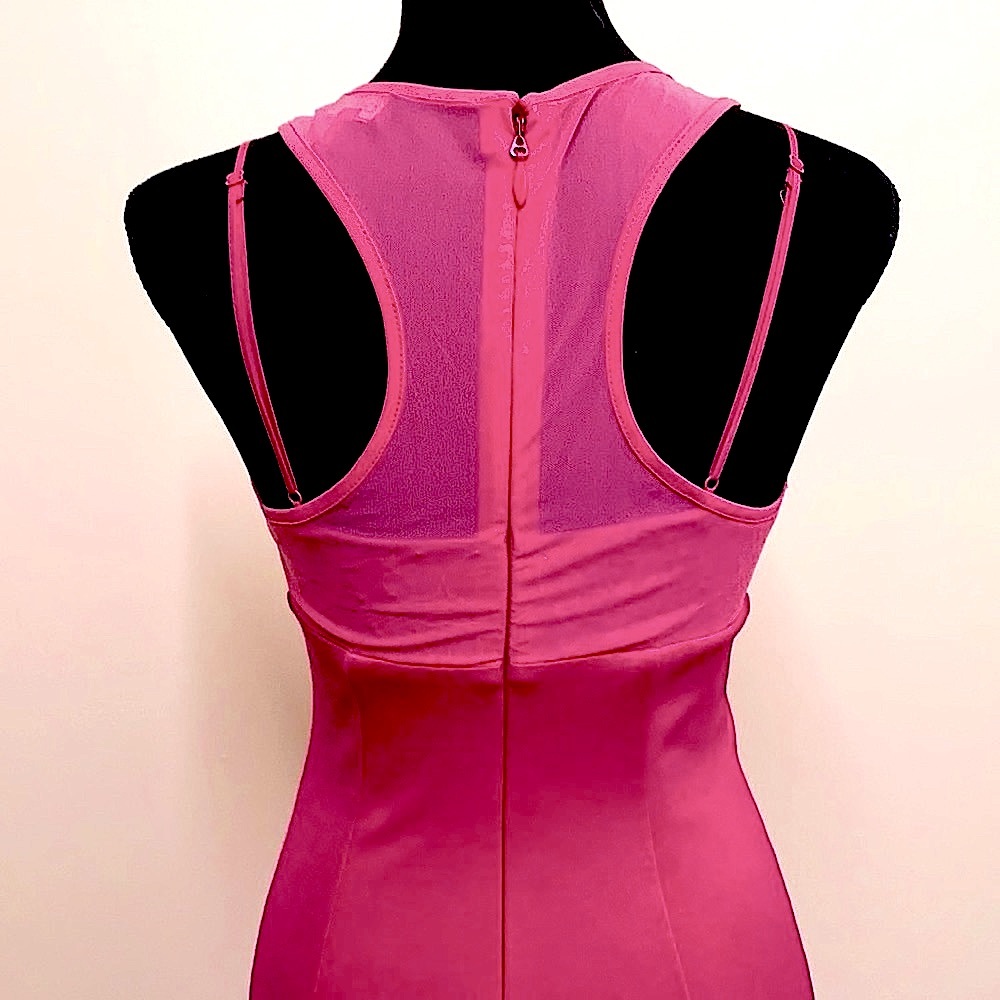🎉2XHP🎉Bebe Hot Pink Size S Bodycon Dress - Picture 5 of 16